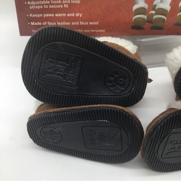 Pugz Shoes For Dogs By Hugs Pet Products Sz. 6 - Large Item 11003 NEW - Picture 6 of 10